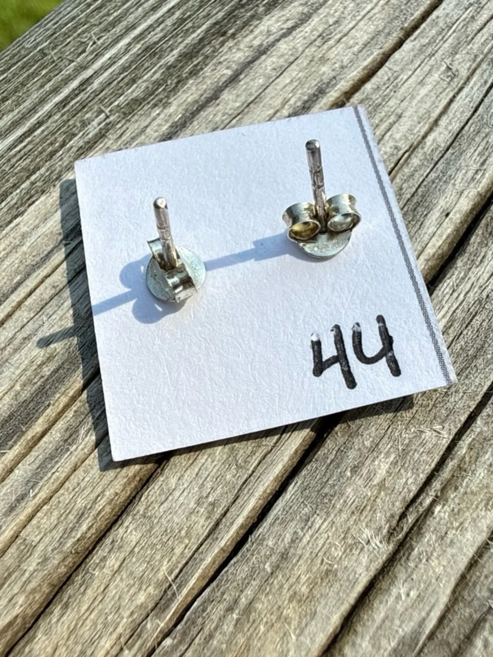 Silver Cactus Stud Earrings NWOT